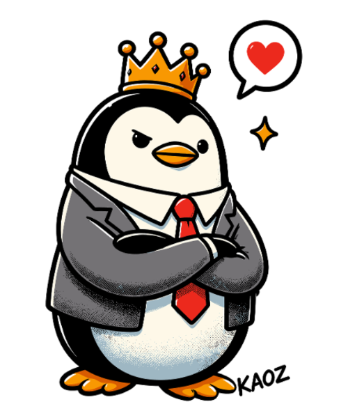 Pingüino coronado