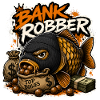 Bank Robber Funny Carp Fishing Design
