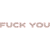 Fuck You - Freches Statement