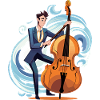 Küstenjazz Cello im Sturm