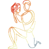 Baseball Keeper Drawing