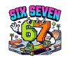 SixSeven Skate Neon