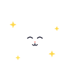 Cat Hair Glitter Cloud Sheep Tee