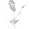Darwin Playing Guitar Evolution