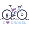 I Love Gravel Fahrrad