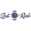 ZeitRad Uhr mit Fahrrad-Grafik