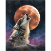 loup hurlant