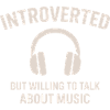 Écouteur Introverti de la musique