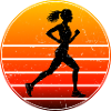 Geschenkidee für eine Joggerin mit Marathonlaufen