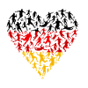 Fußball Herz Deutschland – Footballeur