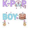 K-Pop Birthday Boy Crew