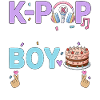 K-Pop Birthday Boy Squad