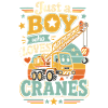 Only one boy loves cranes