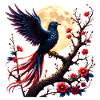 Lunar Blue Phoenix in Blühe