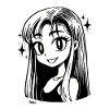 Manga Girl Portrait
