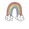 Kindergartenkind 2026 Regenbogen Bunt Kindergarten