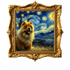 Chowchow Starry Night