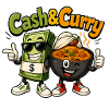 Cash & Curry Cartoon Duo