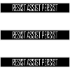 Resist Assist Persist Activism Motivation Logo