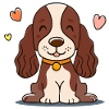 Hündchen mit Wuschelohren (Chibi-Comic)