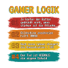 Gamer Logik Spruchband