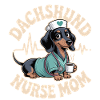 Dackel Nurse Mom