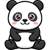 Panda Plush Kawaii Cartoon