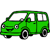 van cartoon