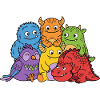 Niedliche Monster