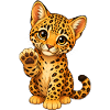 Chaton en apparence de léopard