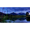 Nachtblick am Bergsee Blau