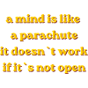 Parachute Mindset Zitat
