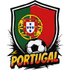 Portugal Fußball Shield Grafik