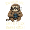 Faultier Böser Blick Kaffee