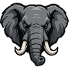 Dessin animé Elephant Esports