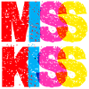 Miss Kiss Pop Typography