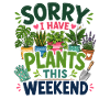 Désolé de planter ce week-end