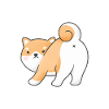 Hund Shiba Pyjama