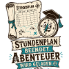 Stundenplan beendet, Abenteuer wird geladen.
