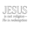 Jesus is salvation, not religion