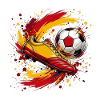 Fußball Team Spanien