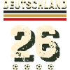 Deutschland - Retro Fan Shirt