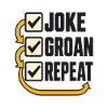 Checklist Joke Groan Repeat