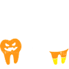Trick oder Teeth Halloween-T-Shirt