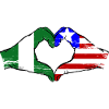 Nigeria_Liberia_Flagge_Haende_Herzform_used
