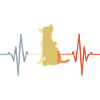 German Shepherd ECG Heartline