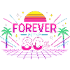 Forever 80s Neon Retro