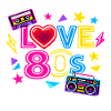 Love80s Neon Herz
