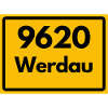 ALTE POSTLEITZAHL 9620 WERDAU SACHSEN