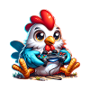Chicken Gaming Gamer